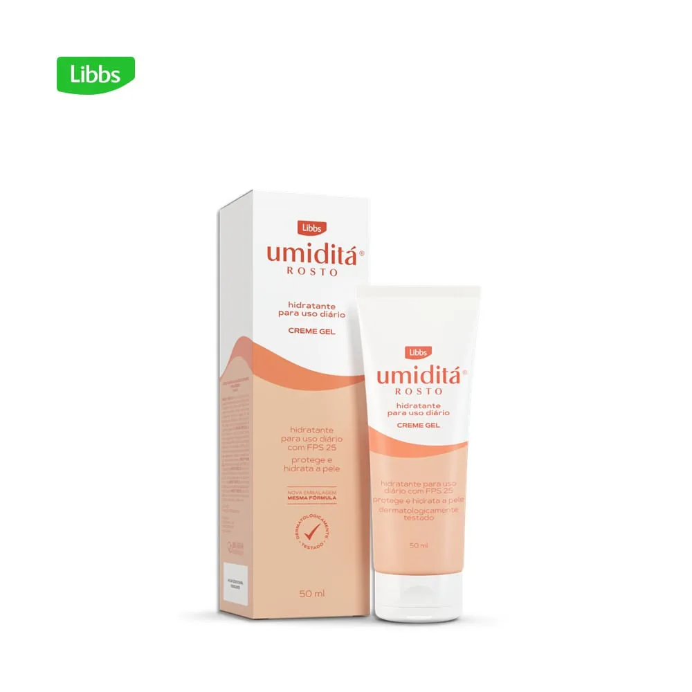 Creme Facial Umiditá Hidratante FPS 25 50ml
