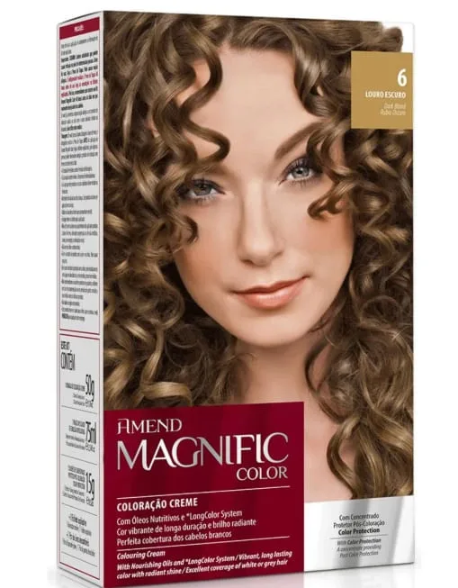 Titna De Cabelo Amend Magnific 60 Louro Escuro
