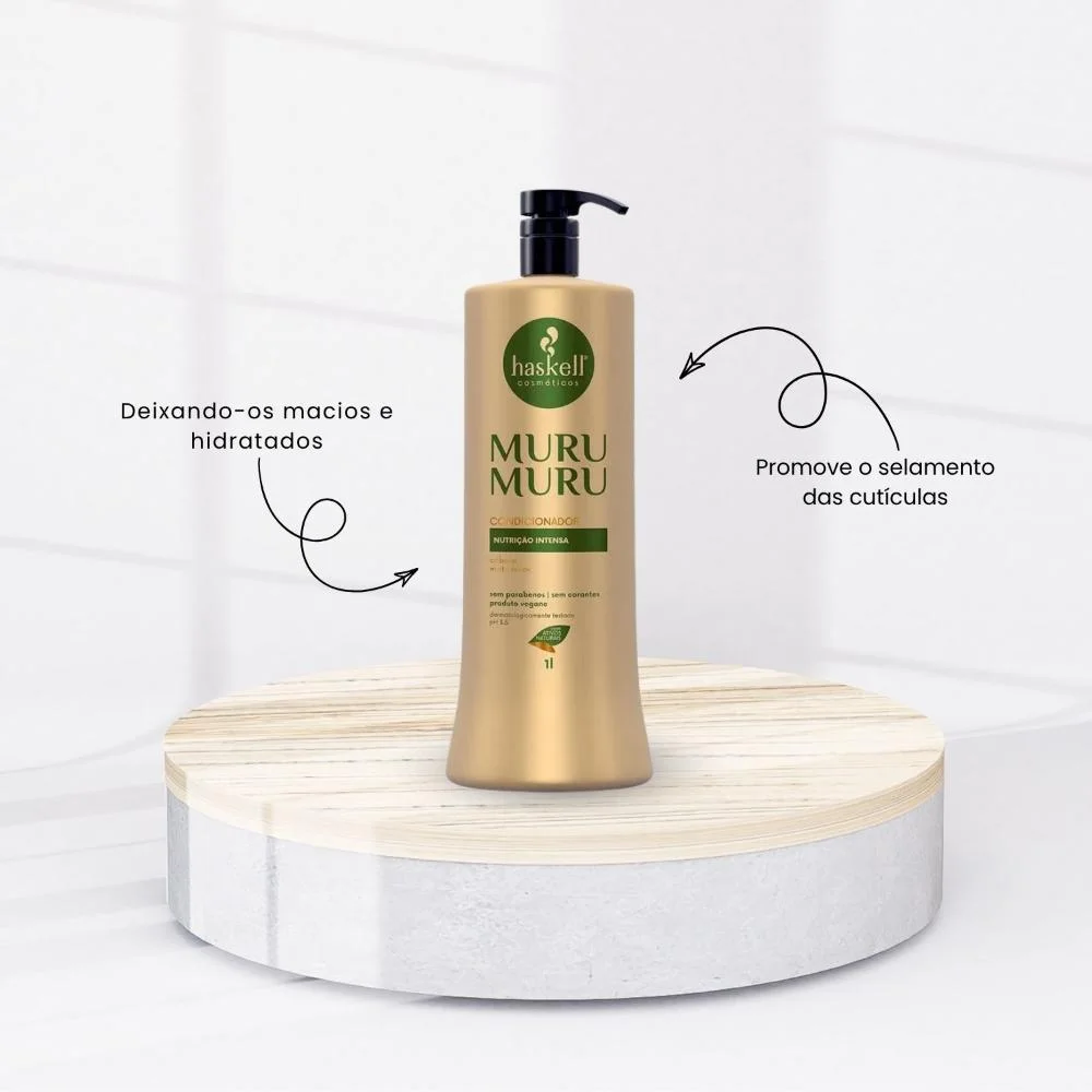 Haskell - Condicionador Muru Muru Nutrição e Hidratação 1000ml
