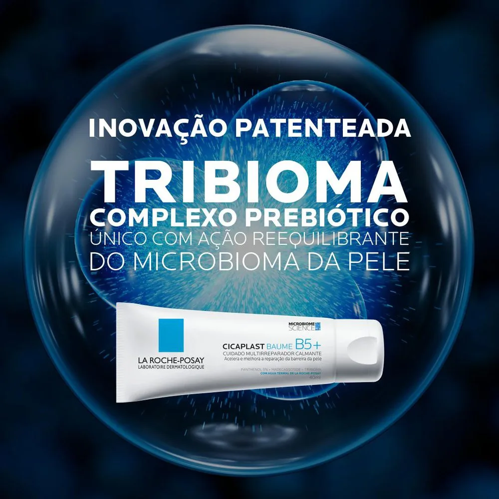 Cicaplast Baume B5+ La Roche-Posay Creme Multirreparador Calmante 40ml