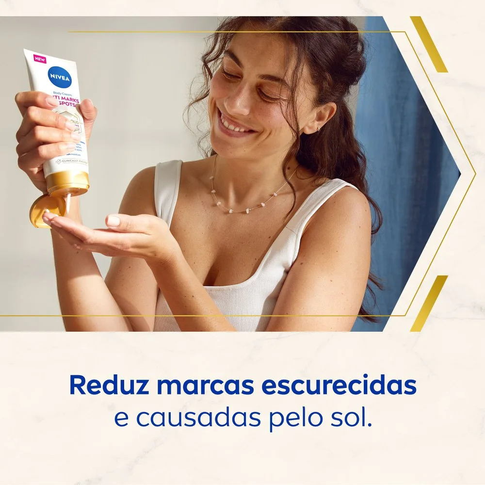 Creme Corporal Nivea Luminous 630 Antimarcas 200ml