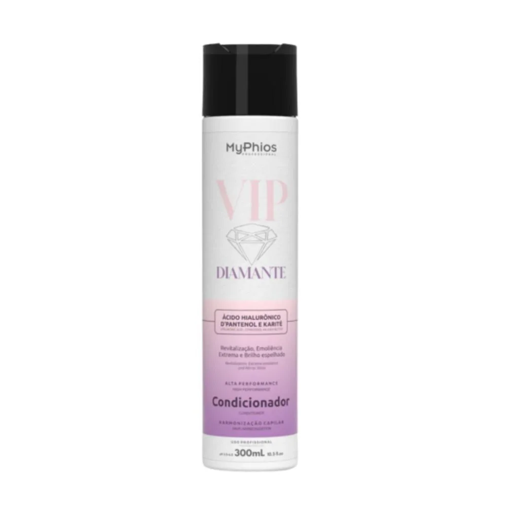 MyPhios - Condicionador VIP Diamante Hidratação Brilho Intenso 300ml