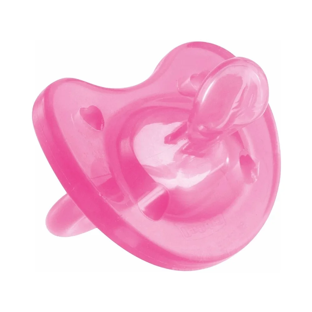 Chupeta Fiona Soft Anatômica +6 meses Silicone Rosa Tamanho 2 1 Unidades