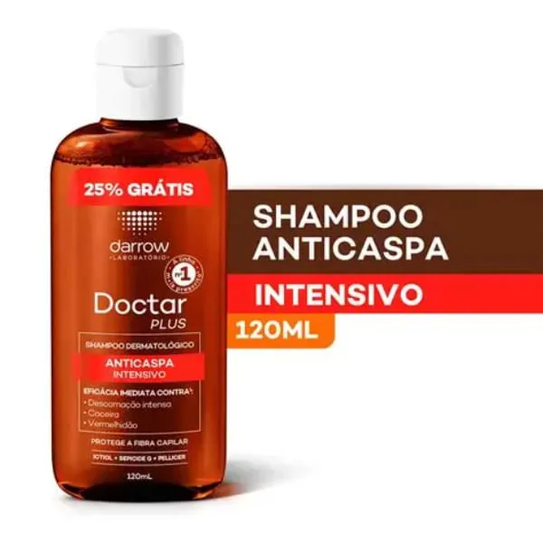 Shampoo Anticaspa Darrow Doctar Plus Intensivo 120ml