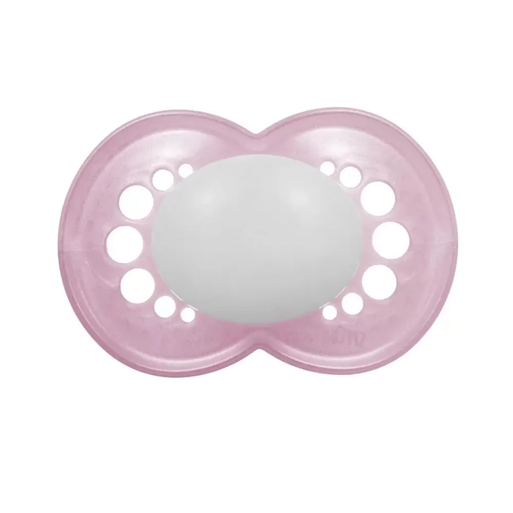 Chupeta MAM Original Anatômica +6 meses SkinSoft Silicone Rosa 1 Unidade