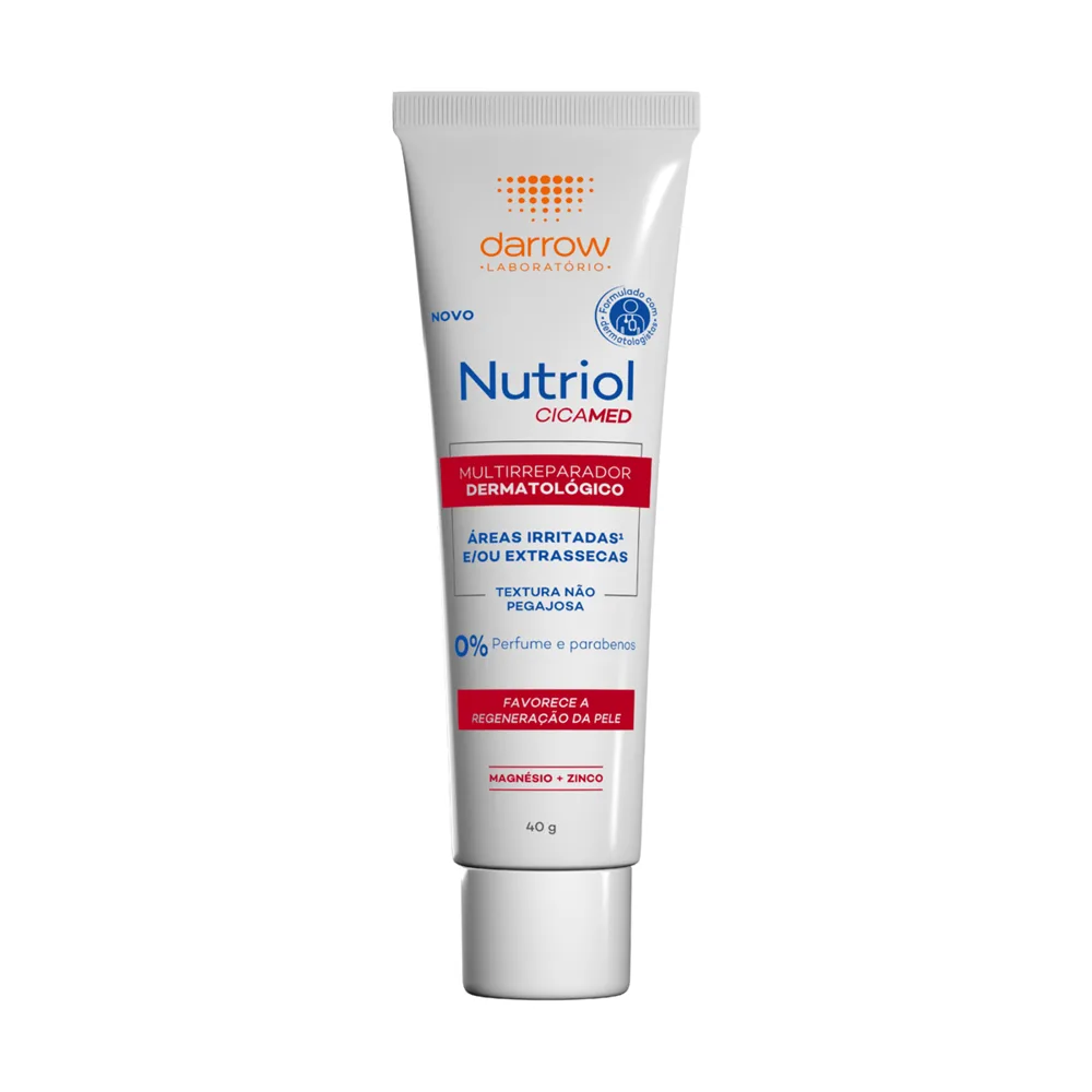 Creme Multirreparador Darrow Nutriol Cicamed Dermatológico 40g