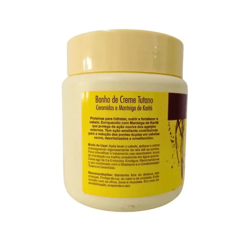 Creme de Tratamento Capilar Bio Extratus Tutano Ceramidas e Manteiga de Karité 250g