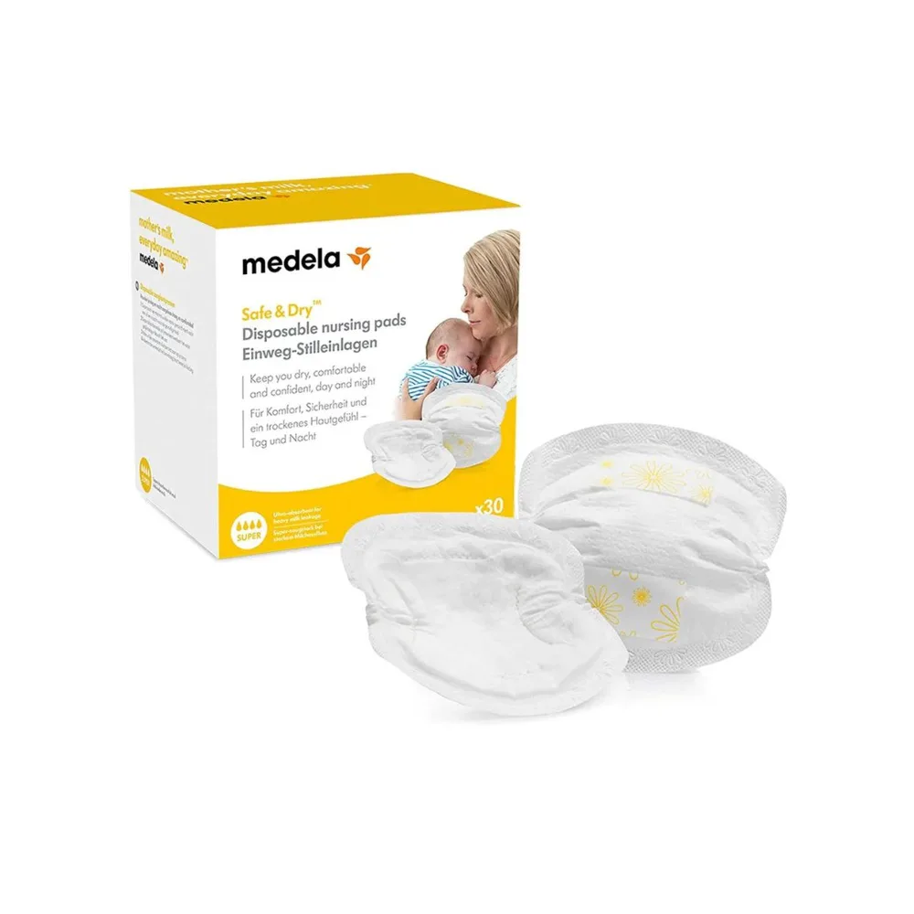 Absorvente para Seios Medela Descartável 30 Unidades