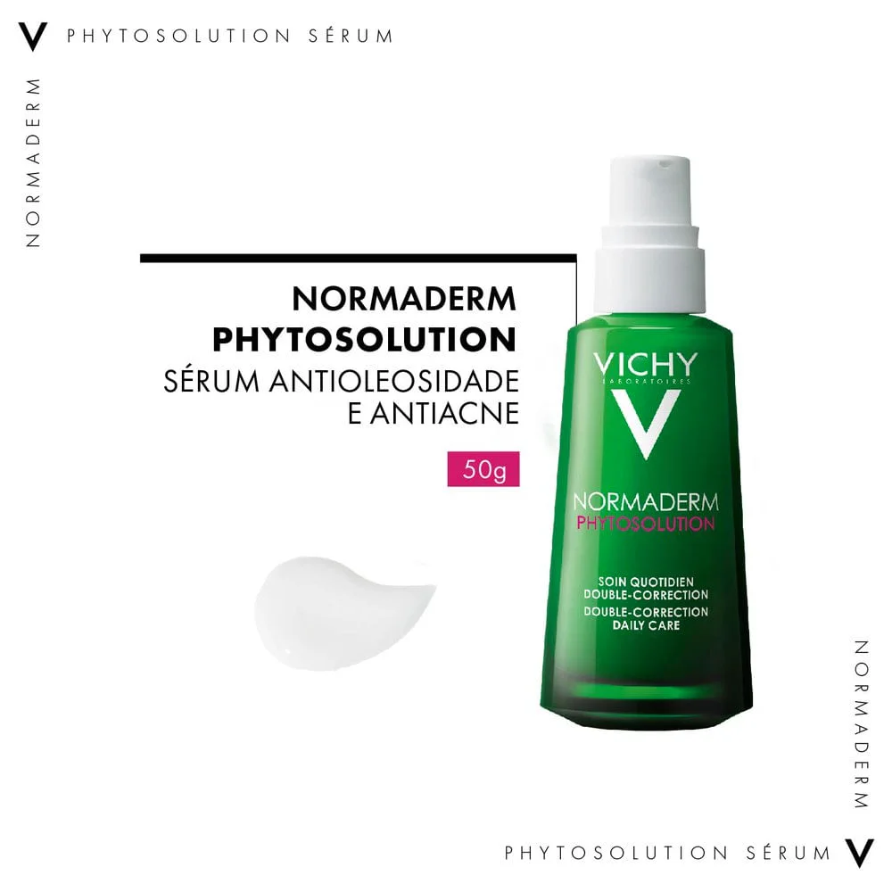 Sérum Facial Vichy Normaderm Phytosolution Pele Oleosa e com Tendência à Acne 50ml