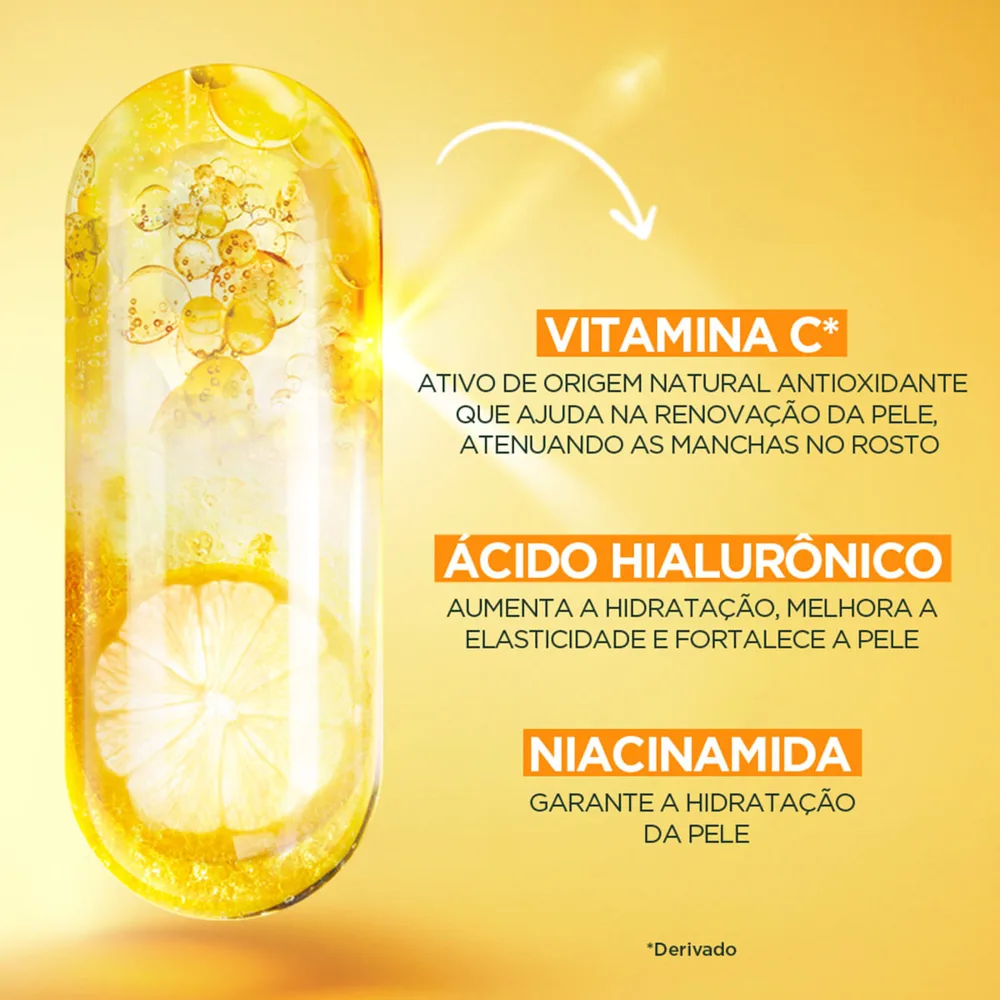 Hidratante Facial Garnier Vitamina C Antimanchas Toque Seco 85g