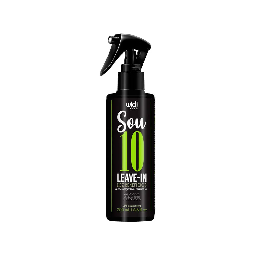 Kit Widi Care Pérolas de Caviar Máscara 1000ml + Leave-In Sou 10 200ml
