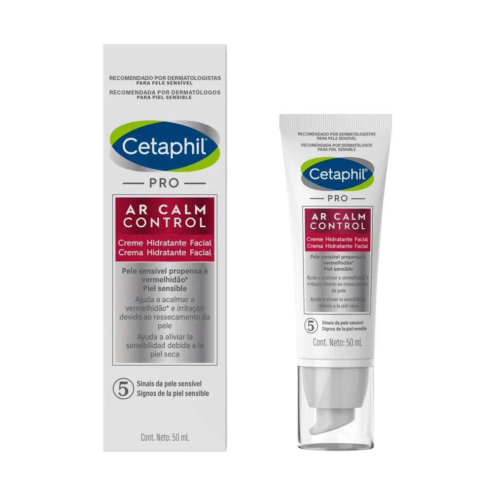 Creme Facial Cetaphil Pro AR Calm Control Calmante 50ml