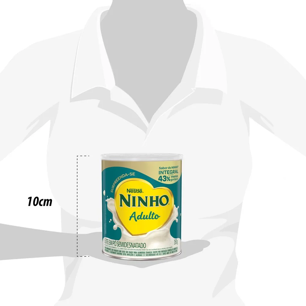 Leite em Pó Ninho Adulto Lata 350g
