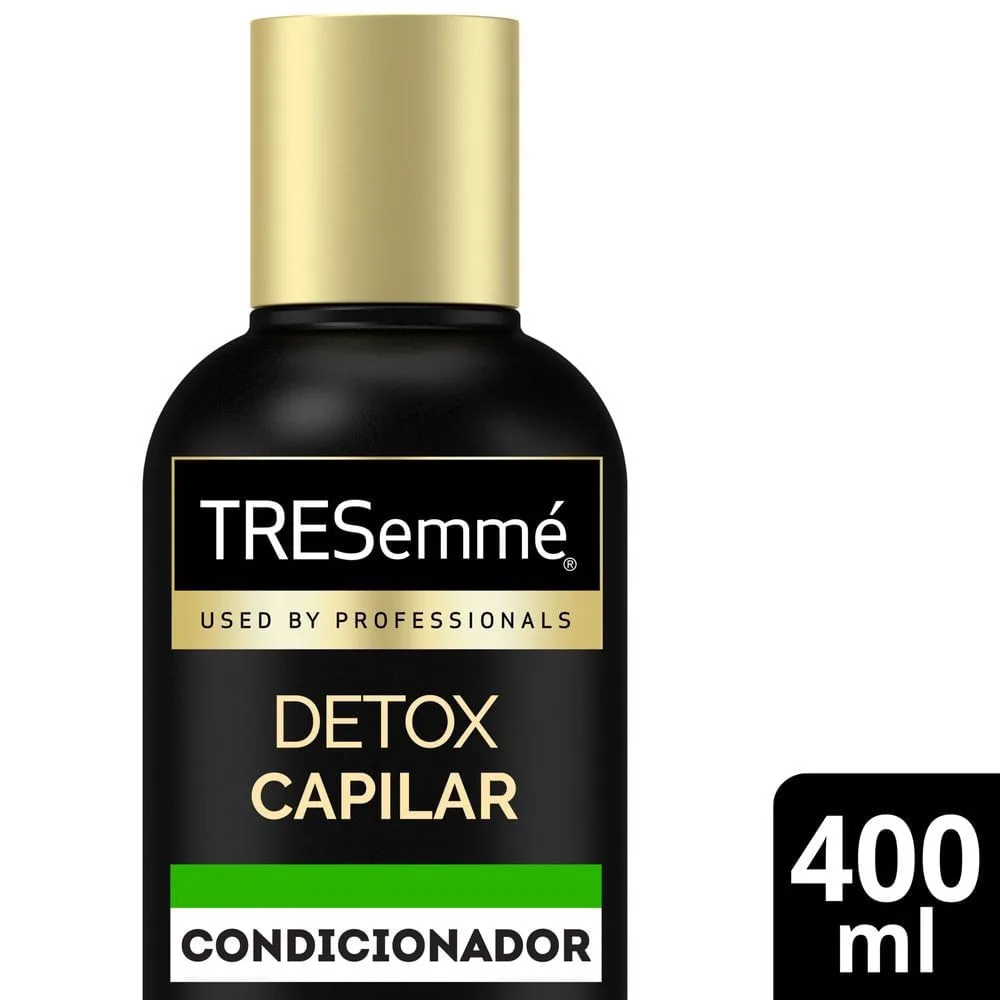 Condicionador TRESemmé Detox Capilar Matcha e Gengibre 400ml
