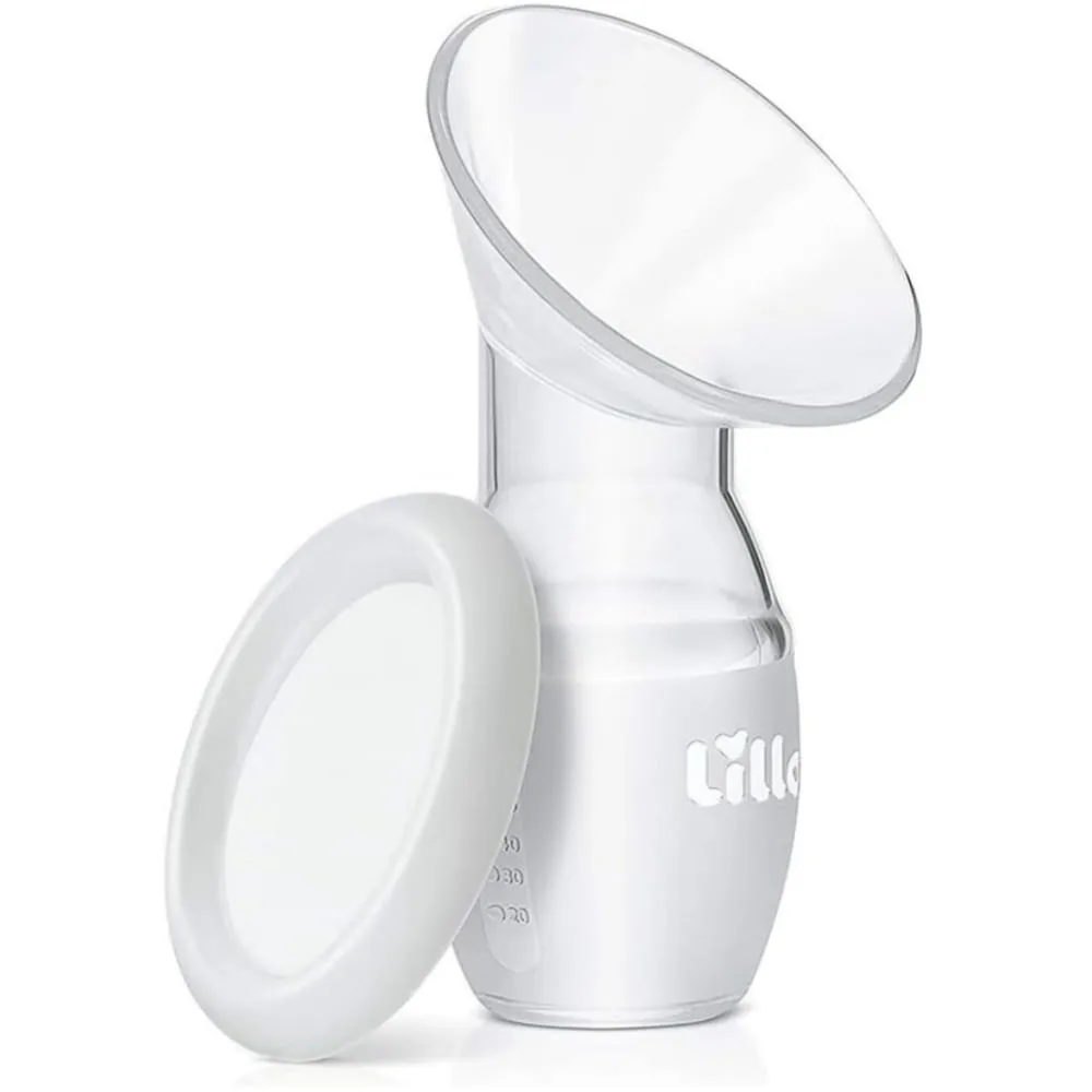 Bomba de Tirar Leite Lillo Mamy Manual Tampa Protetora Silicone 90ml 1 Unidades