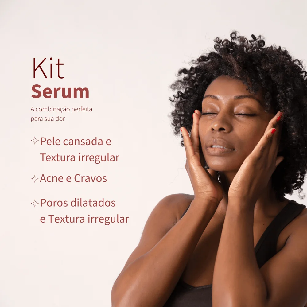 Kit Sérum Anti-idade + Sérum Vitamina C 15%