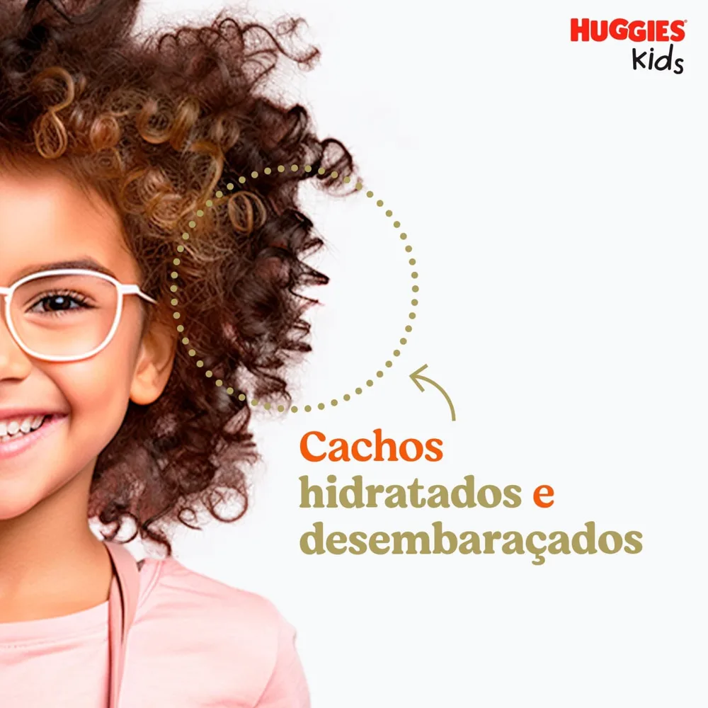Condicionador Infantil Huggies Kids Cachinhos Poderosos 360ml