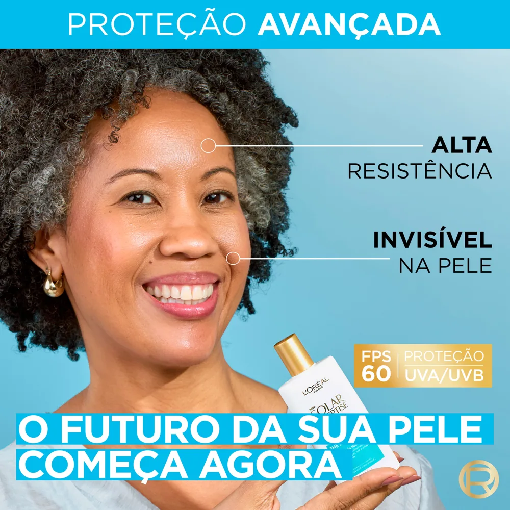 Protetor Solar Facial Solar Expertise The Invisible FPS60 40ml