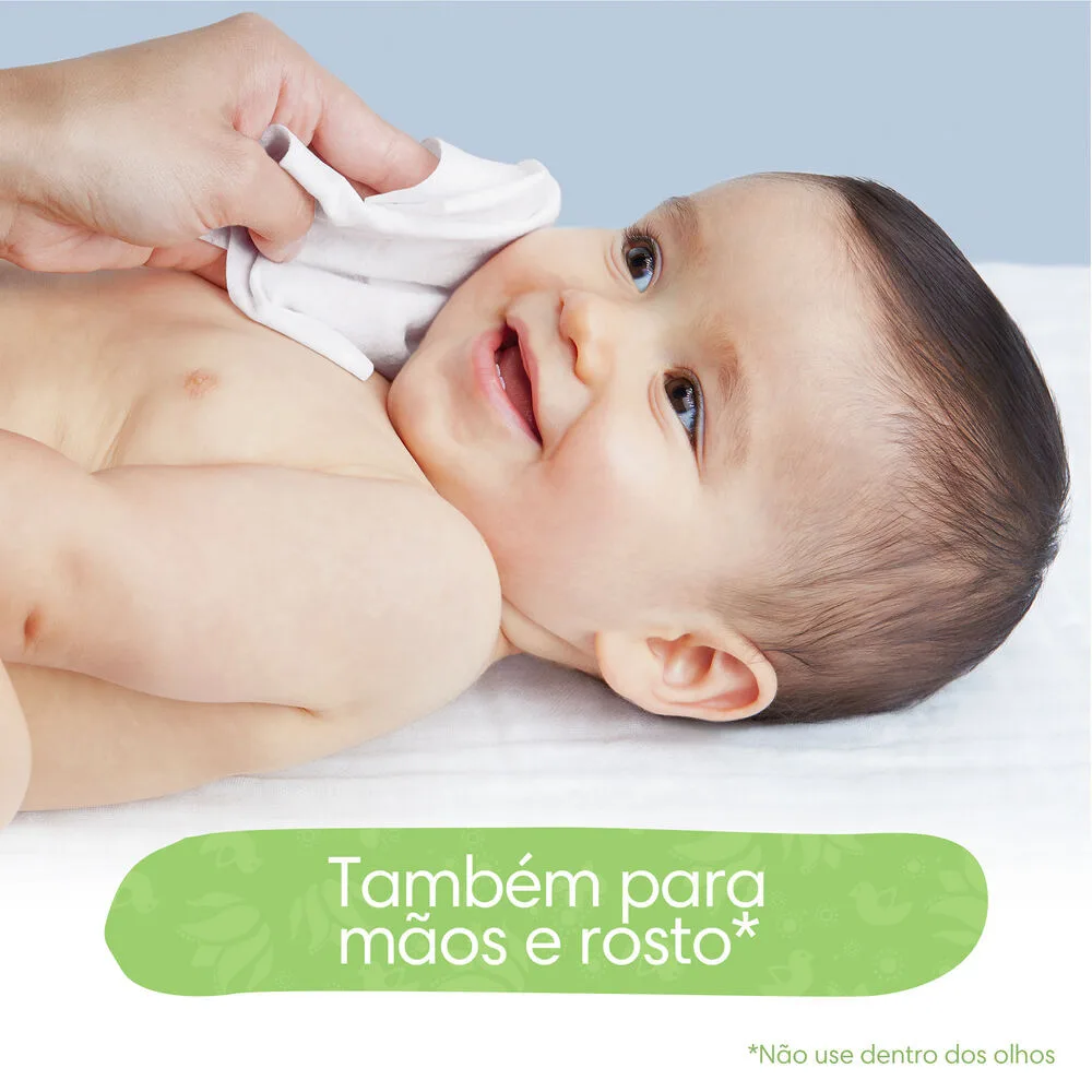 Lenços Umedecidos Pampers Aroma de Aloe Vera 48 Unidades
