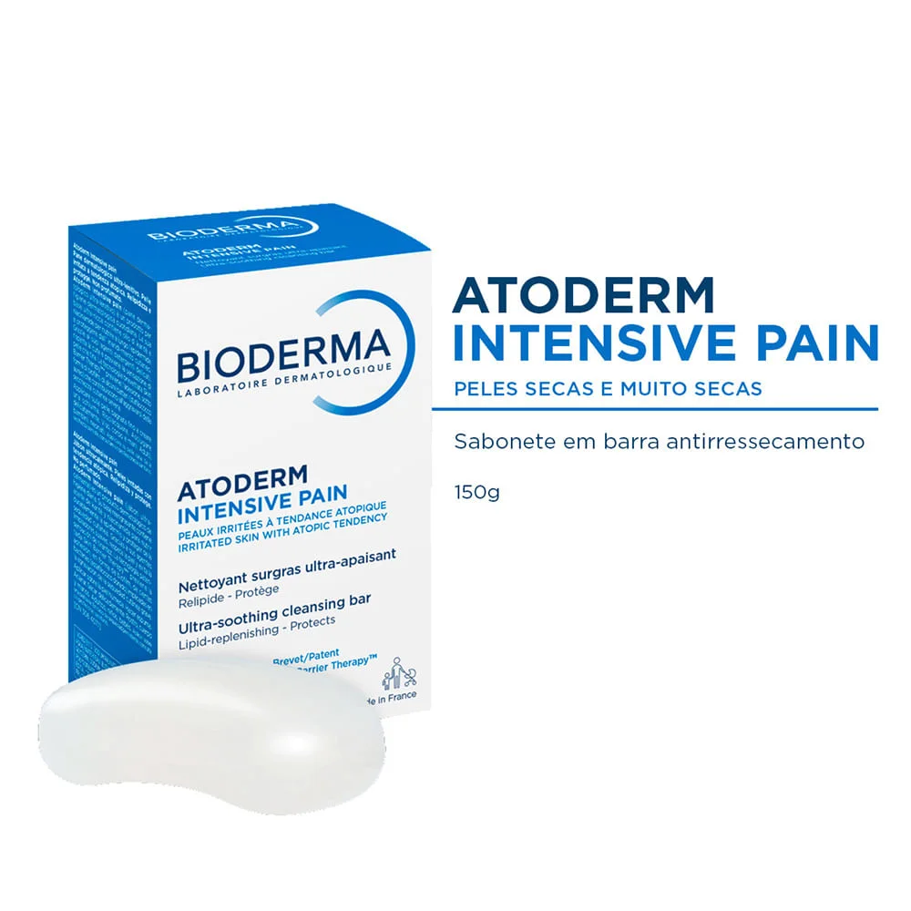 Sabonete em Barra Facial Bioderma Atoderm Hidratante 150g