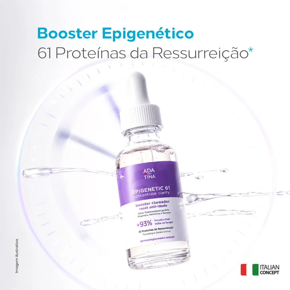 Sérum Anti-Idade Epigenetic 61 Concentrate Clarify Ada Tina