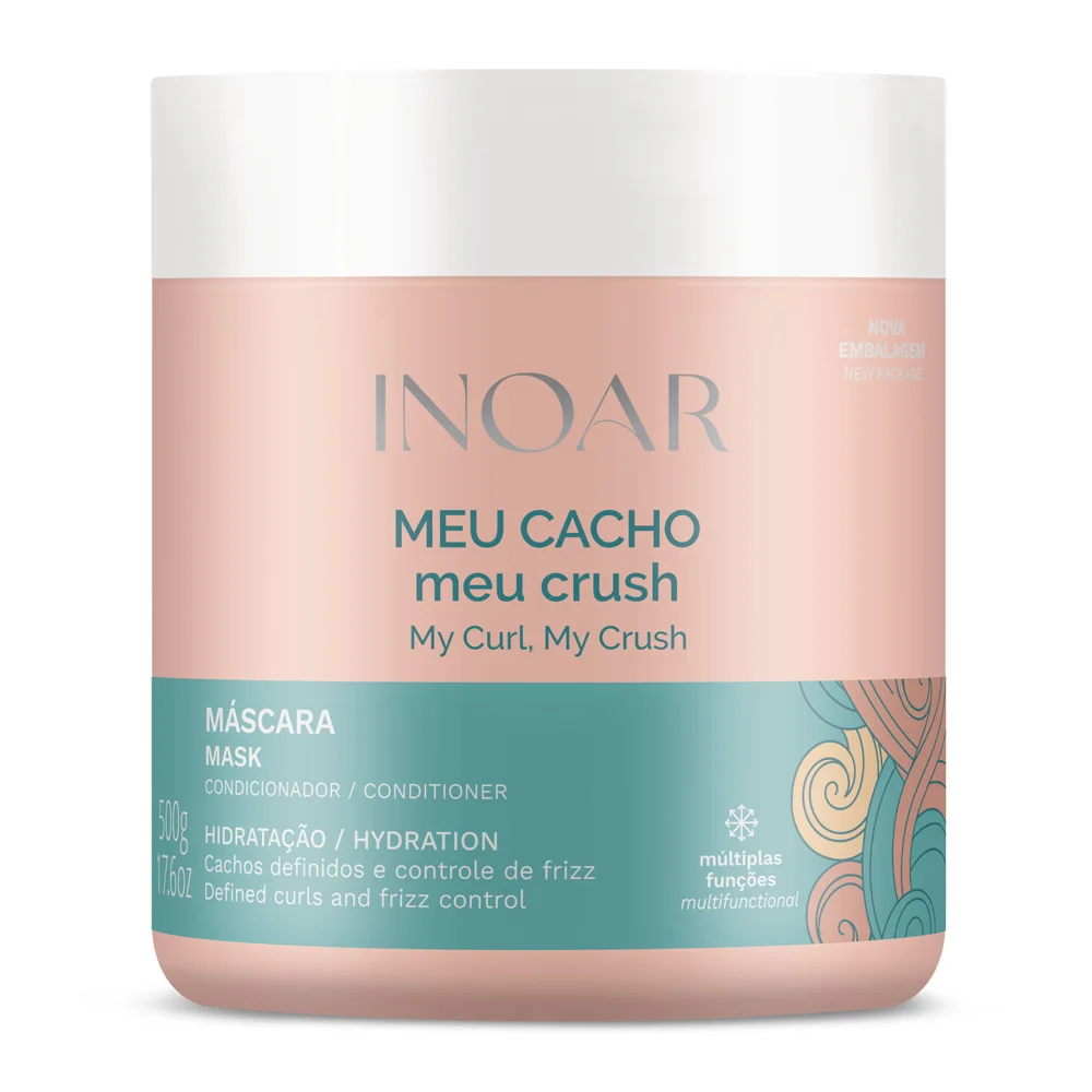 Máscara Capilar Inoar Meu Cacho Meu Crush 500g