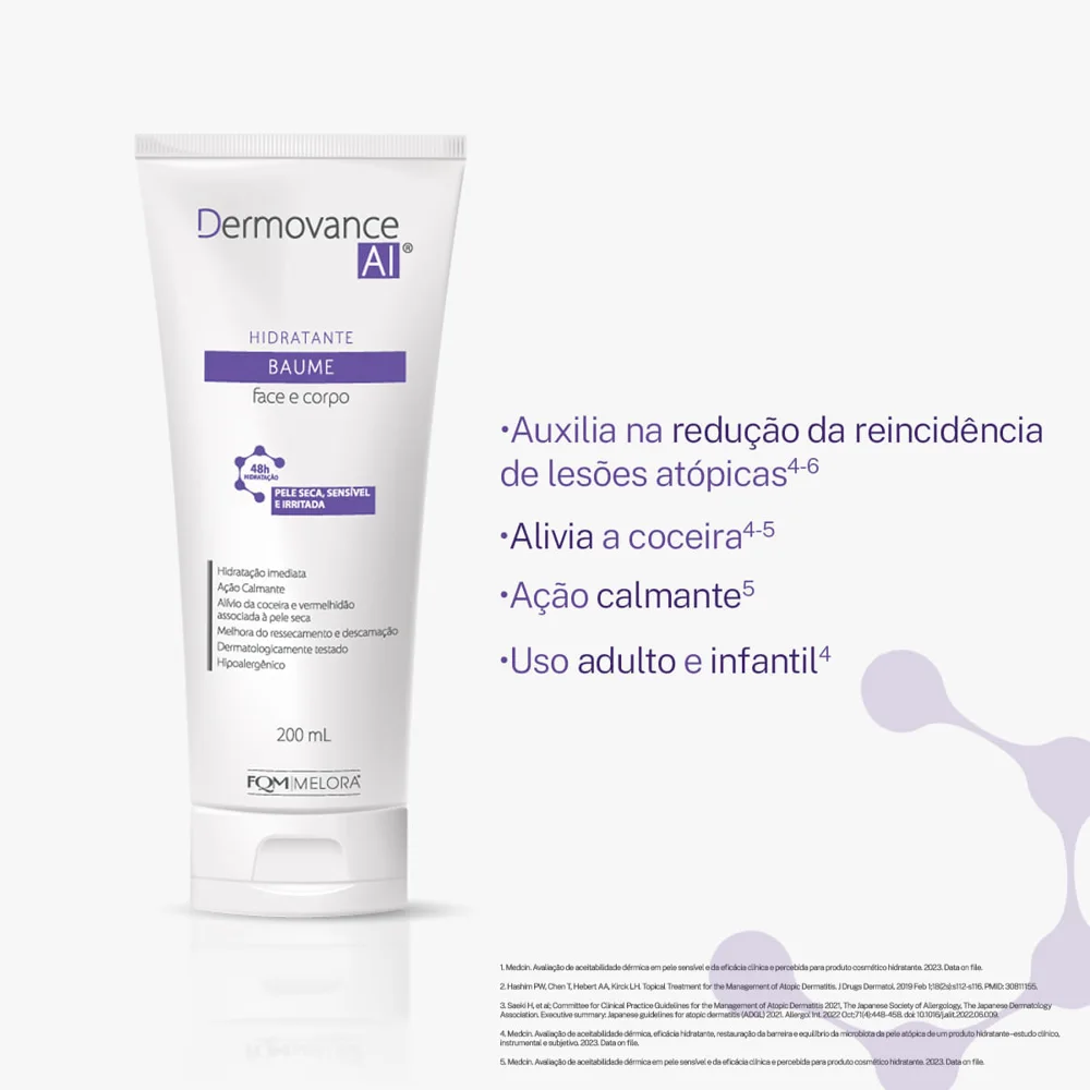 Hidratante Corporal Dermovance Ai Baume 200ml