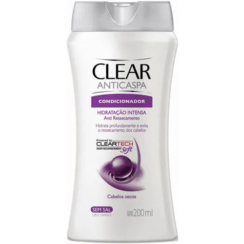 Condicionador Clear Anticaspa Hidratação Intensa 200ml