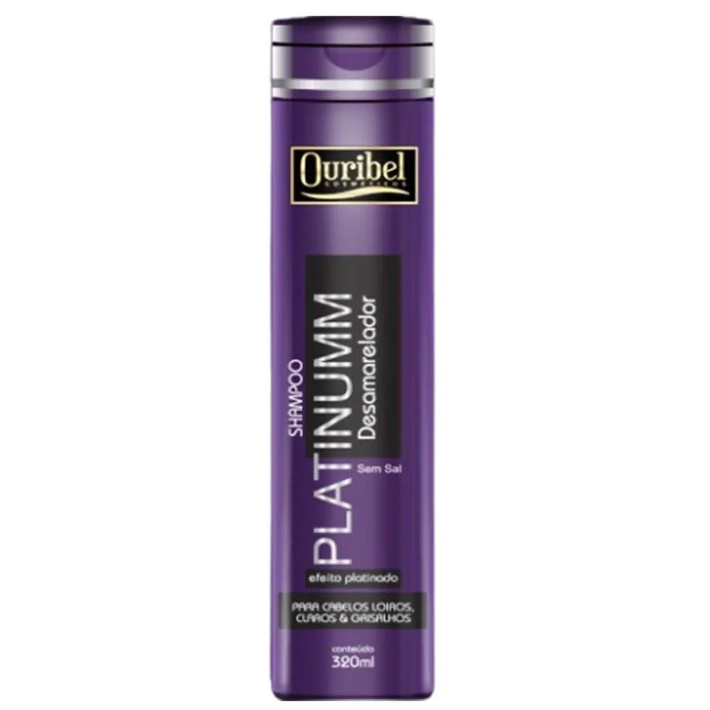 Ouribel - Platinum Desamarelador - Shampoo - 320ml