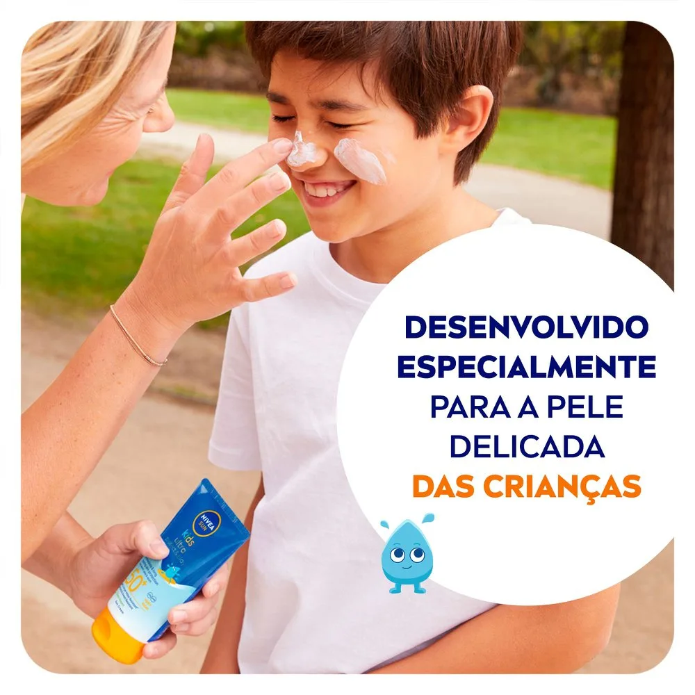 Protetor Solar Nivea Sun Kids Brincando na Água FPS60 150ml