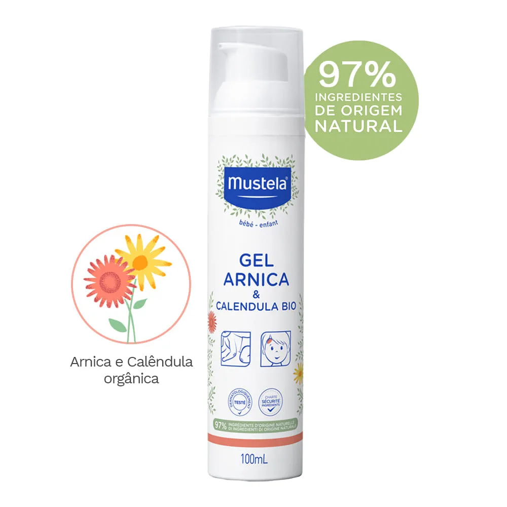 Gel Calmante Mustela Bebê com Arnica e Calêndula Bio 100ml