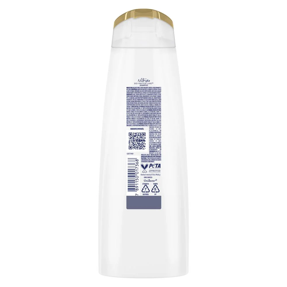 Shampoo Dove Nutrição + Fusão de Óleos 400ml