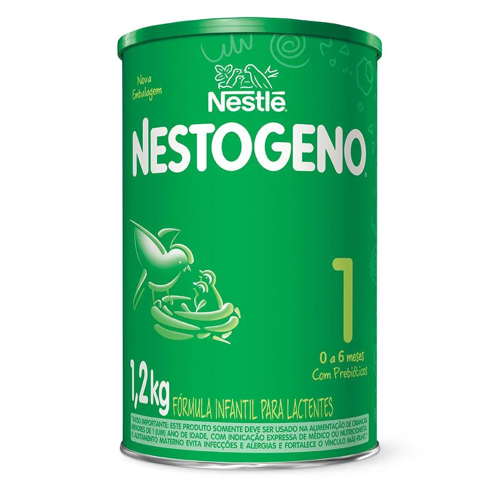 Fórmula Infantil Nestogeno 1 de 0 a 6 meses 1,2Kg