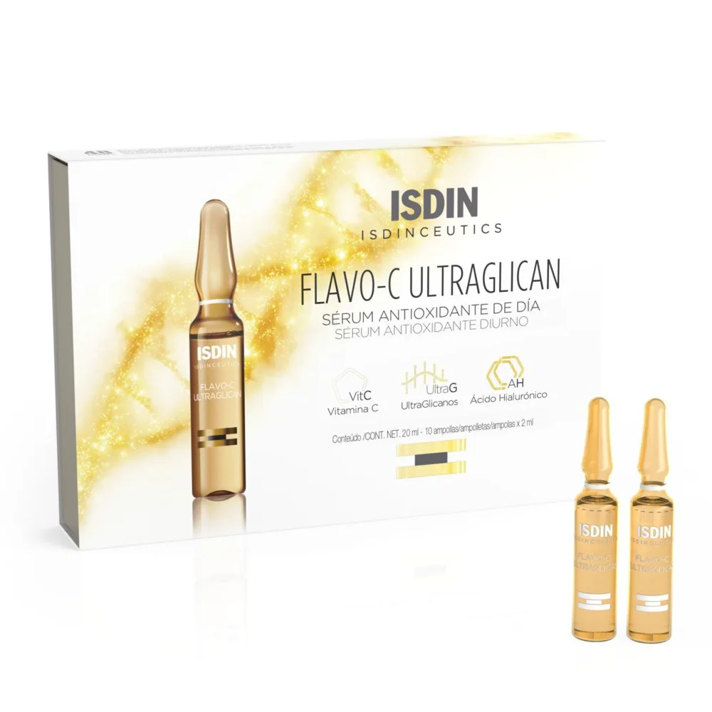 Sérum Antioxidante Diurno Isdinceutics Flavo-c Ultraglican - 10u