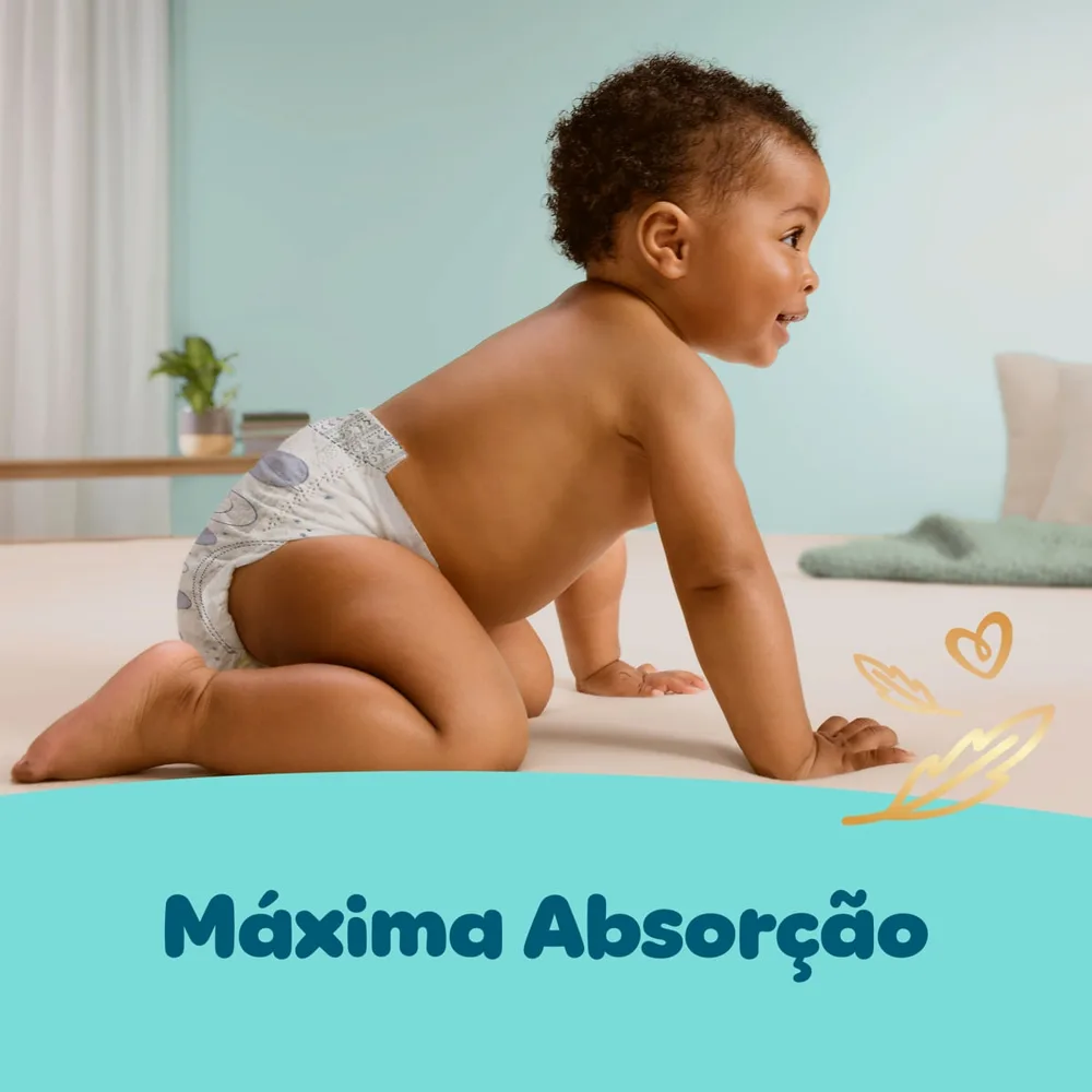 Fralda Infantil Pampers Premium Care Xg 88 Unidades