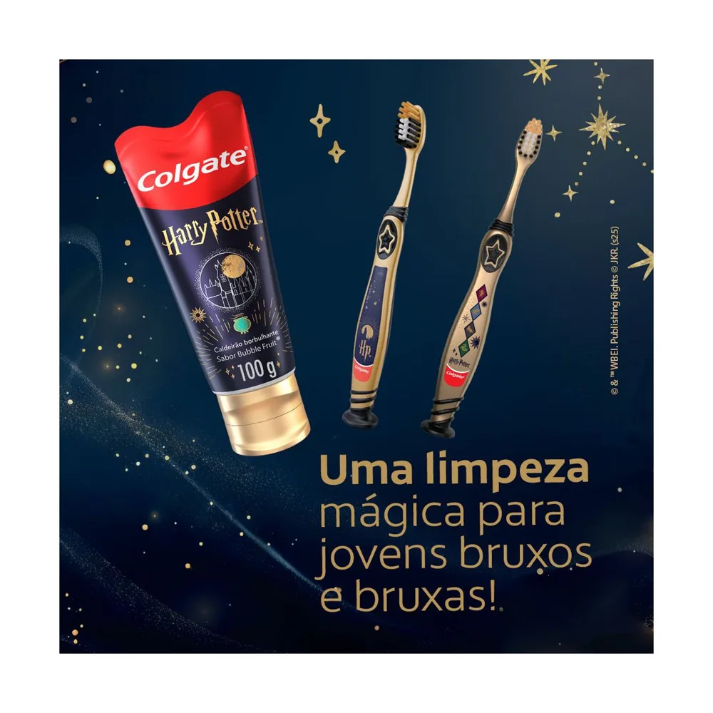 Escova Dental Infantil Colgate Ultramacia Harry Potter 6 Anos 1 Unidade