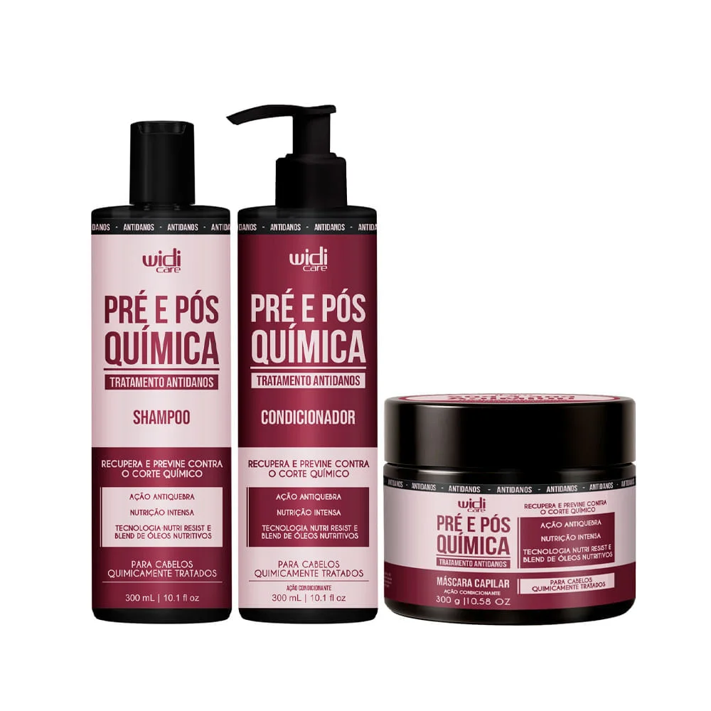Widi Care - Pré e Pós Química - Shampoo - 300ml