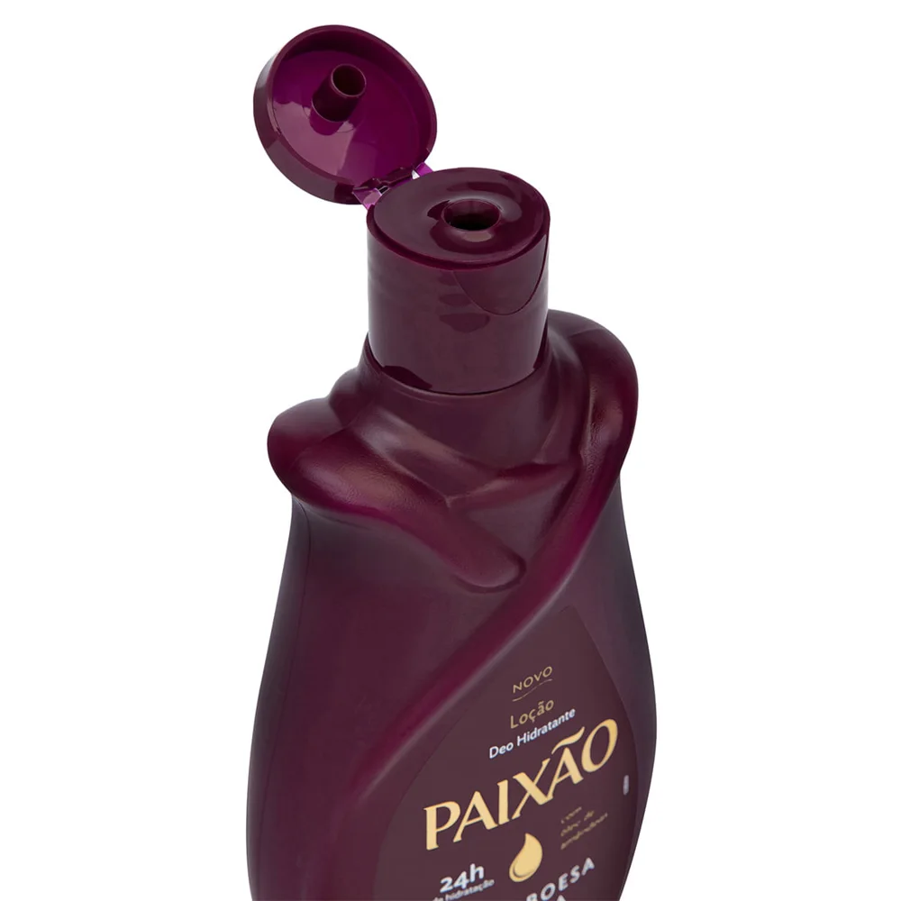Loção Hidratante Paixão Framboesa Negra com ação desodorante 200ml