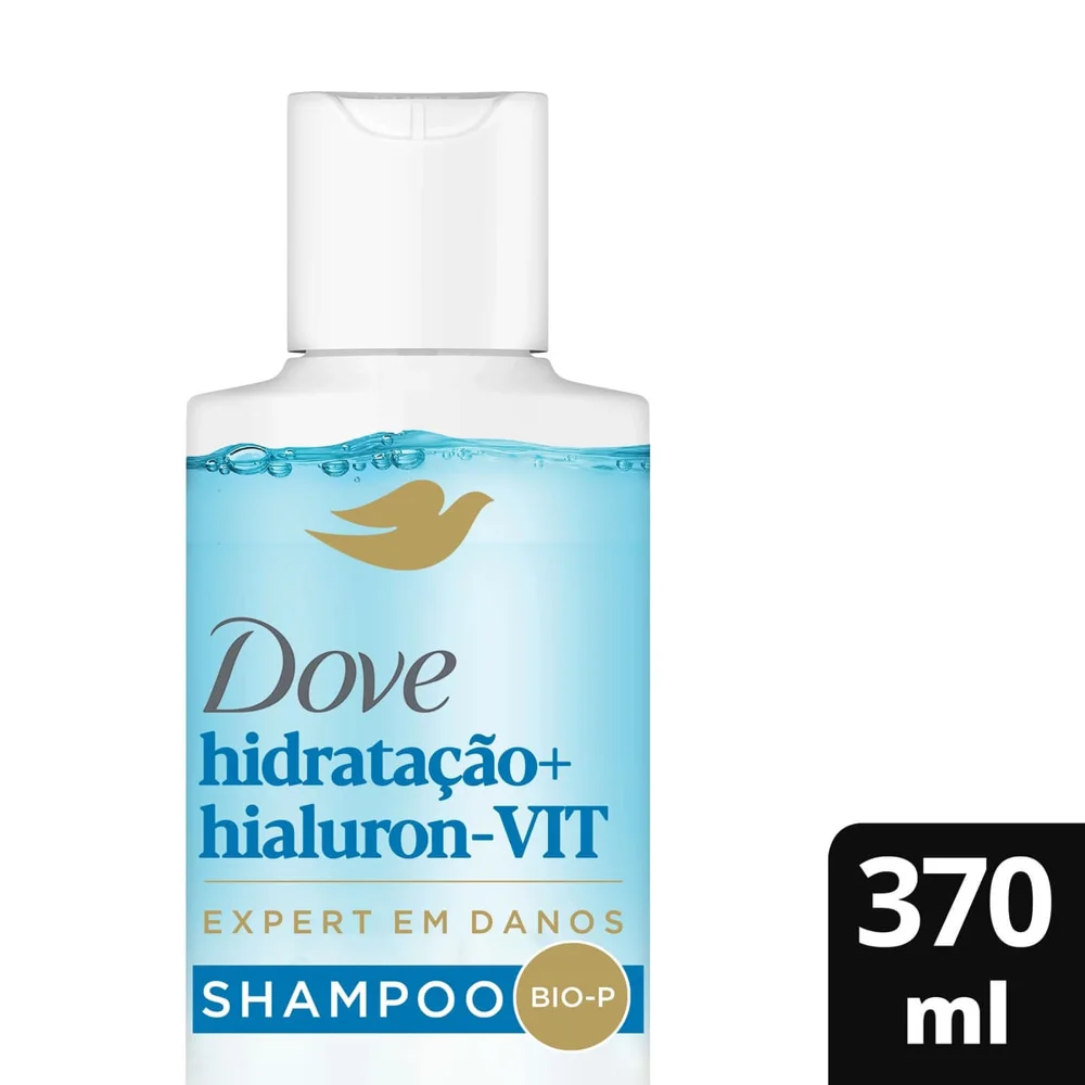 Shampoo Dove Hidratação + Hialuron-Vit 370ml
