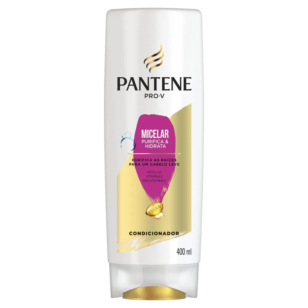 Condicionador Pantene Pro-V Micelar Purifica & Hidrata 400ml