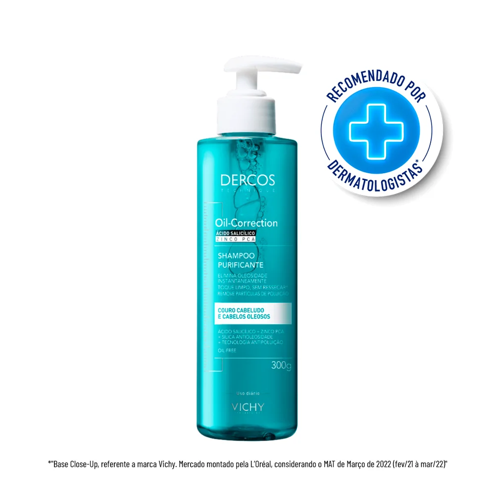 Shampoo Vichy Dercos Oil-Correction 300ml