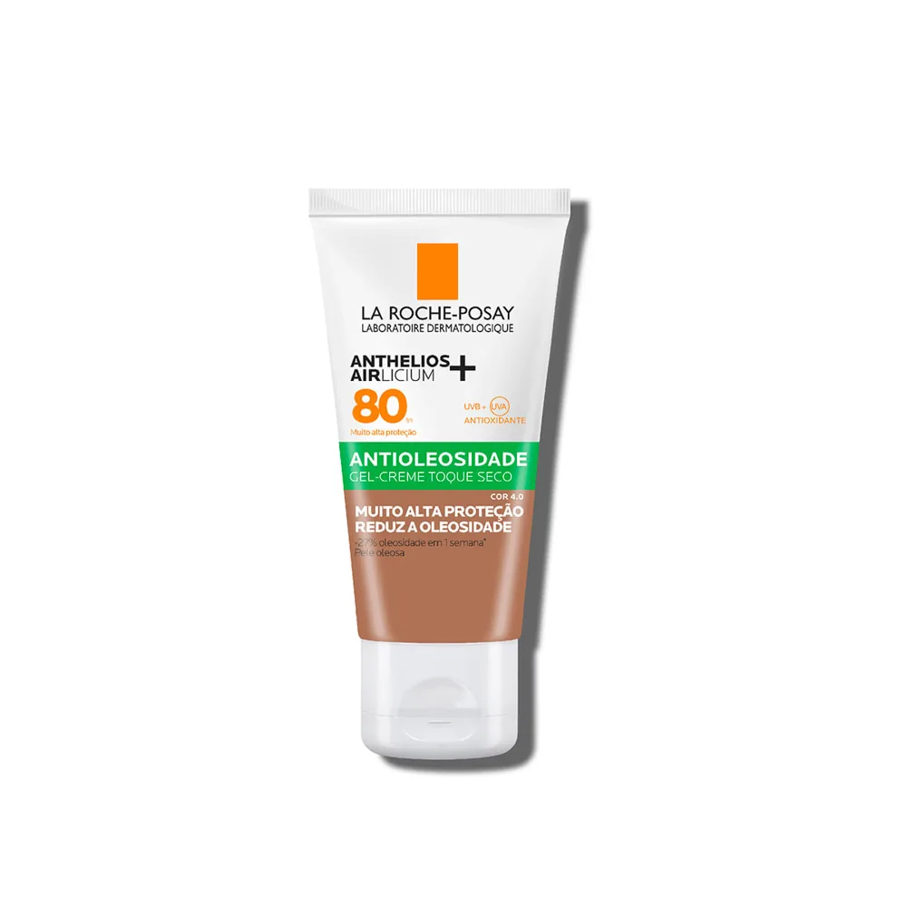 Protetor Solar Facial La Roche-Posay Anthelios Airlicium+ FPS80 Cor 4.0 40g