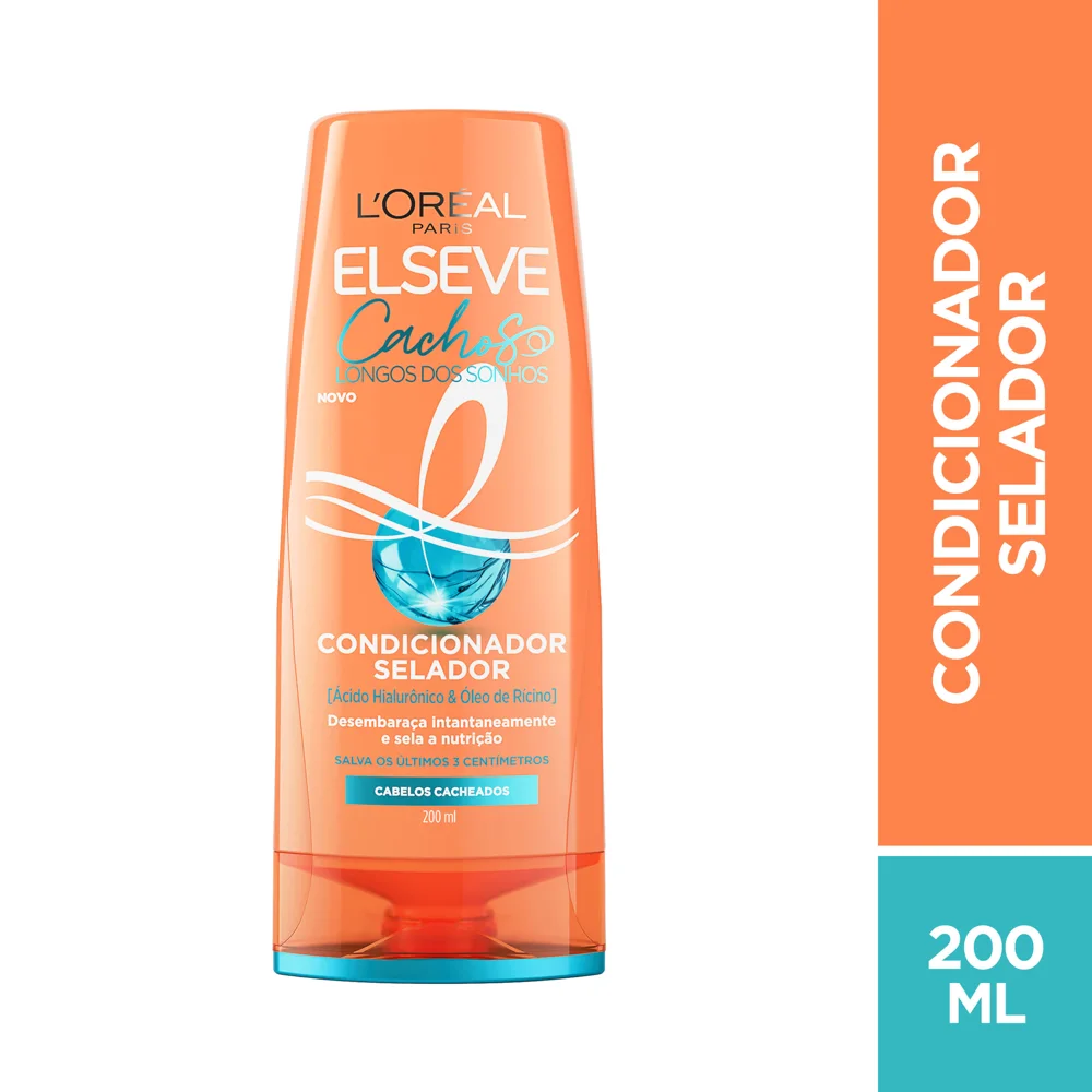 Condicionador Elseve Cachos Longos dos Sonhos Selador 200ml