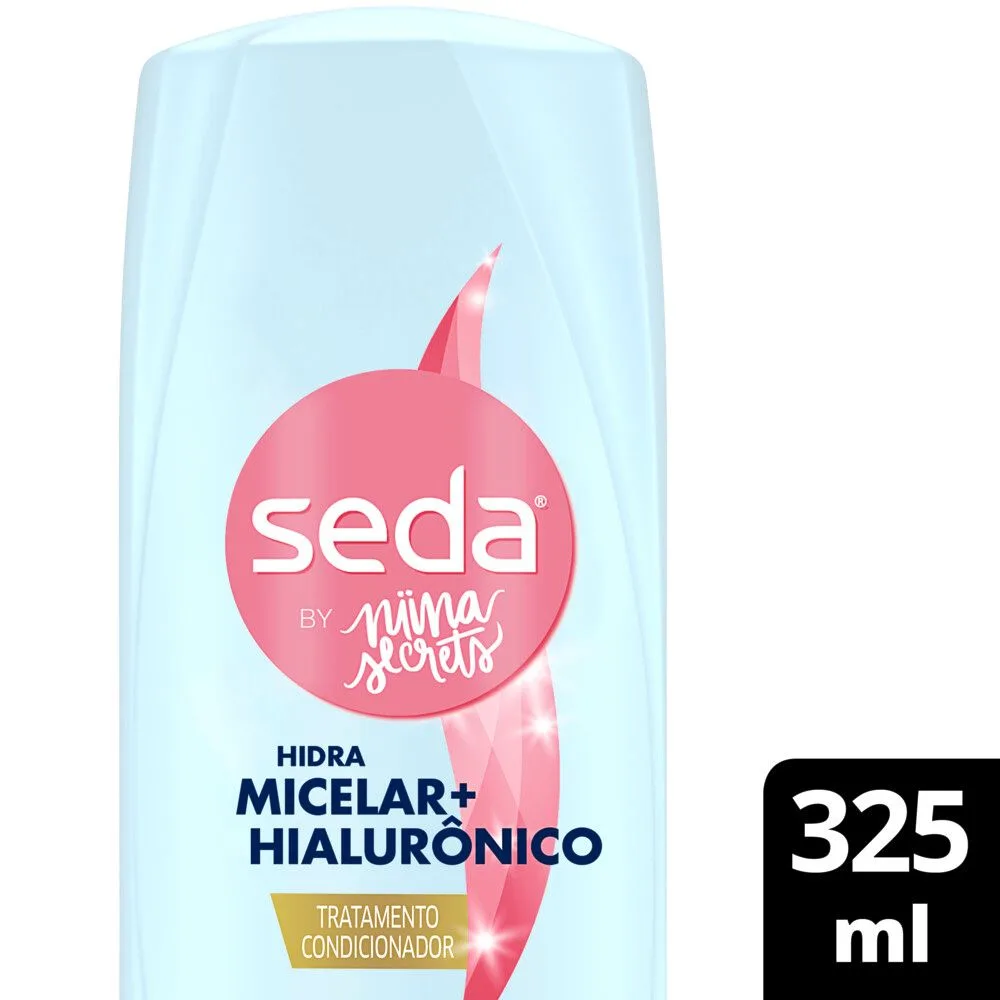 Condicionador Seda by Niina Secrets Hidra Micelar + Hialurônico 325ml