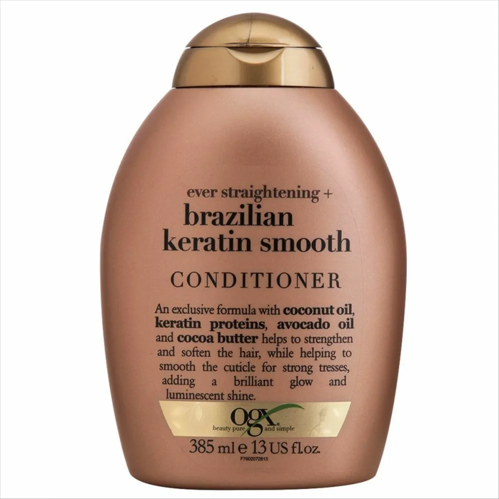 Condicionador Ogx Brazilian Keratin Smooth 385ml