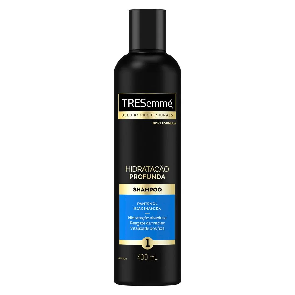 Shampoo TRESemmé Hidratação Profunda Pantenol e Niacinamida 400ml