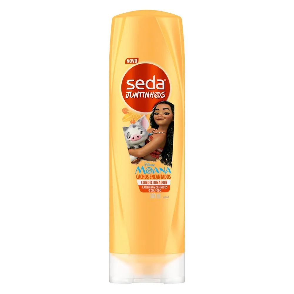 Condicionador Infantil Seda Juntinhos Moana Cachos Encantados +3 anos 300ml