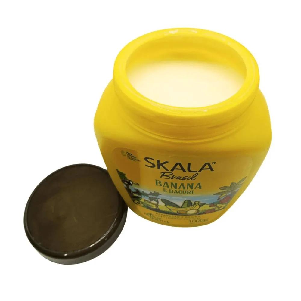 Creme de Tratamento Capilar Skala Brasil Banana e Bacuri 2 em 1 1kg