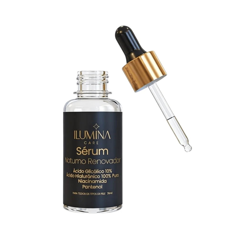 Kit 5 Sérum Noturno Ácido Glicólico