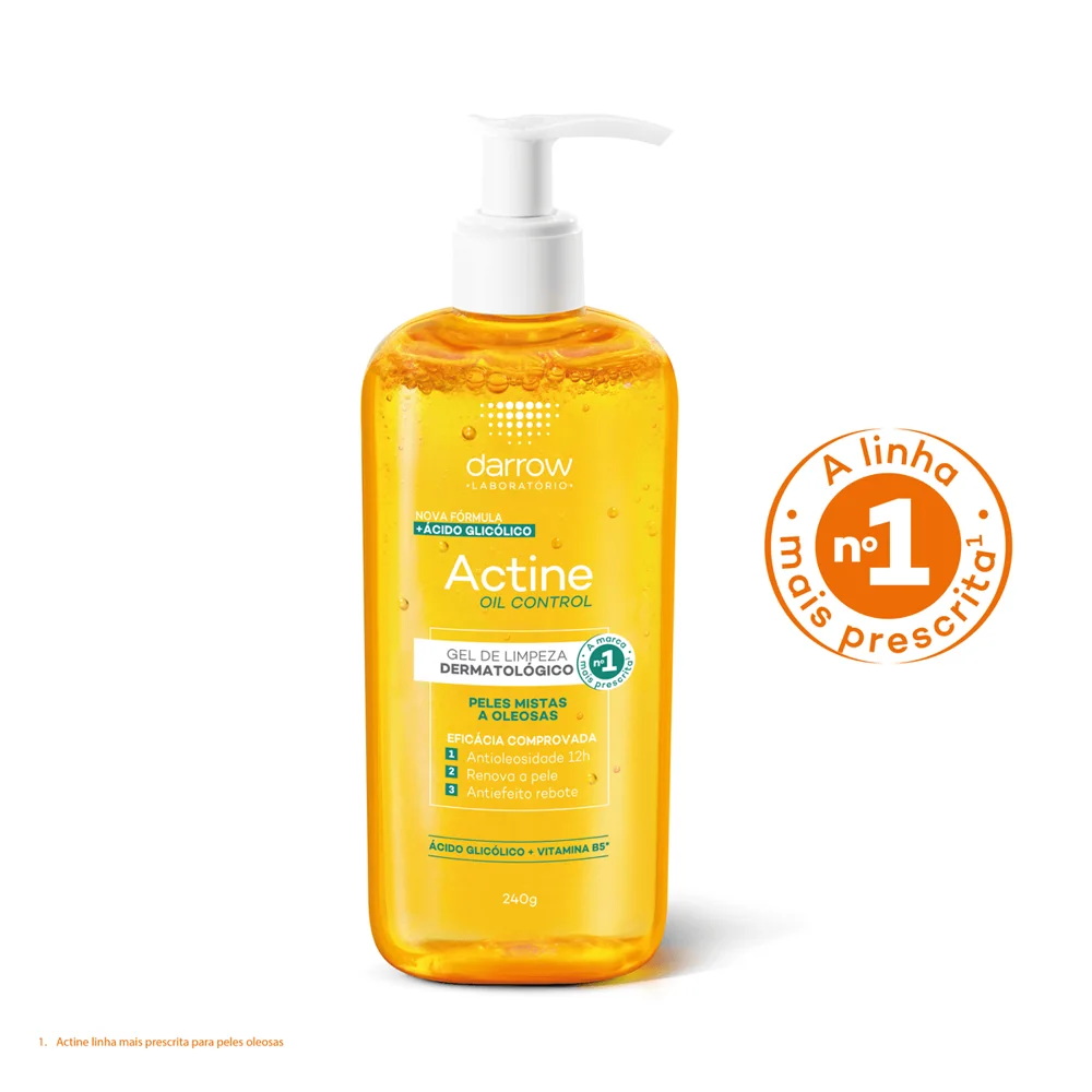 Gel de Limpeza Facial Actine Control Oil Control 240g